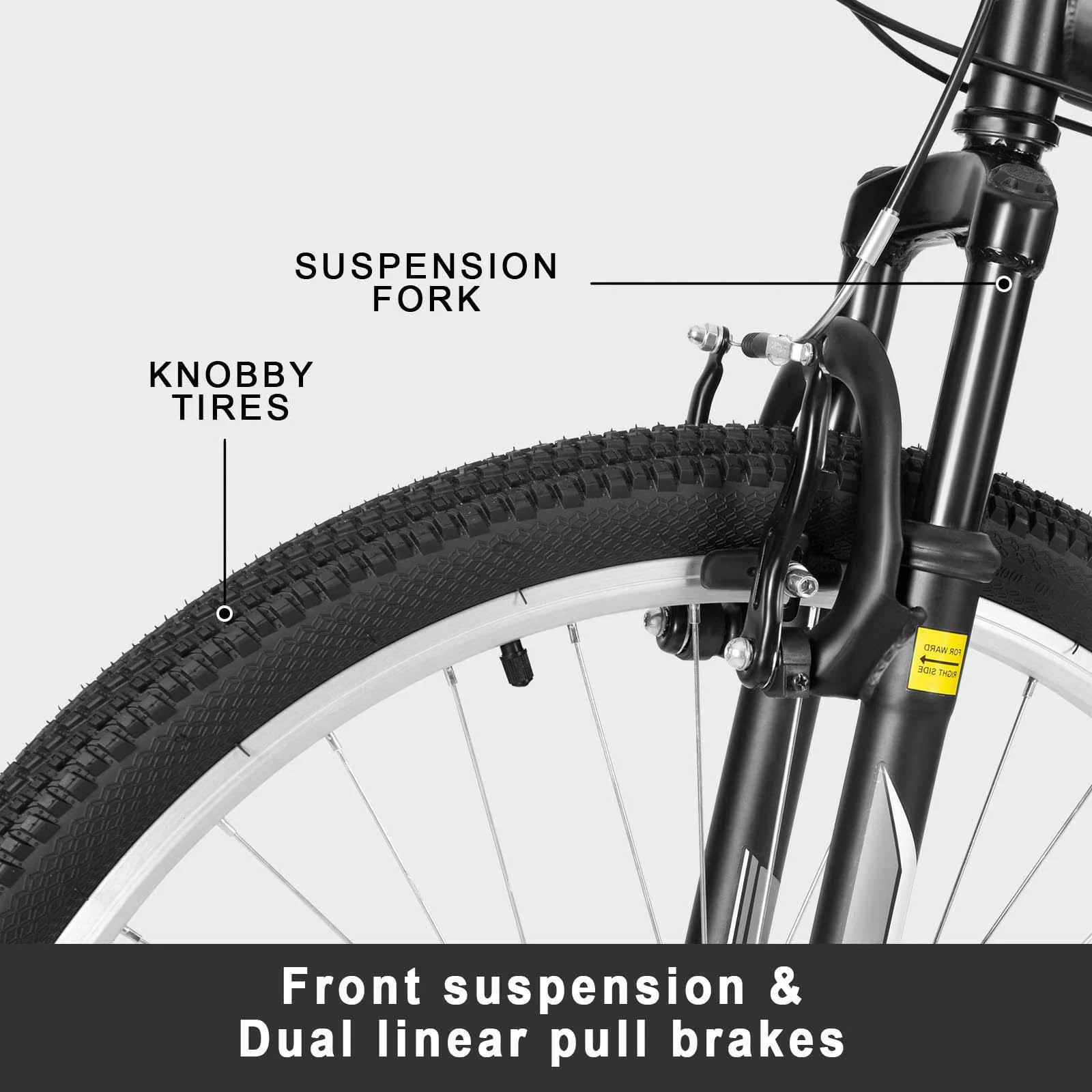 Hykolity 27.5 inch Mountain Bike MTB Outdoor Bicycle Cycling 18 Speed Trail Sport Off-Road Bikes Full Suspension for Adult Men Unisex Black