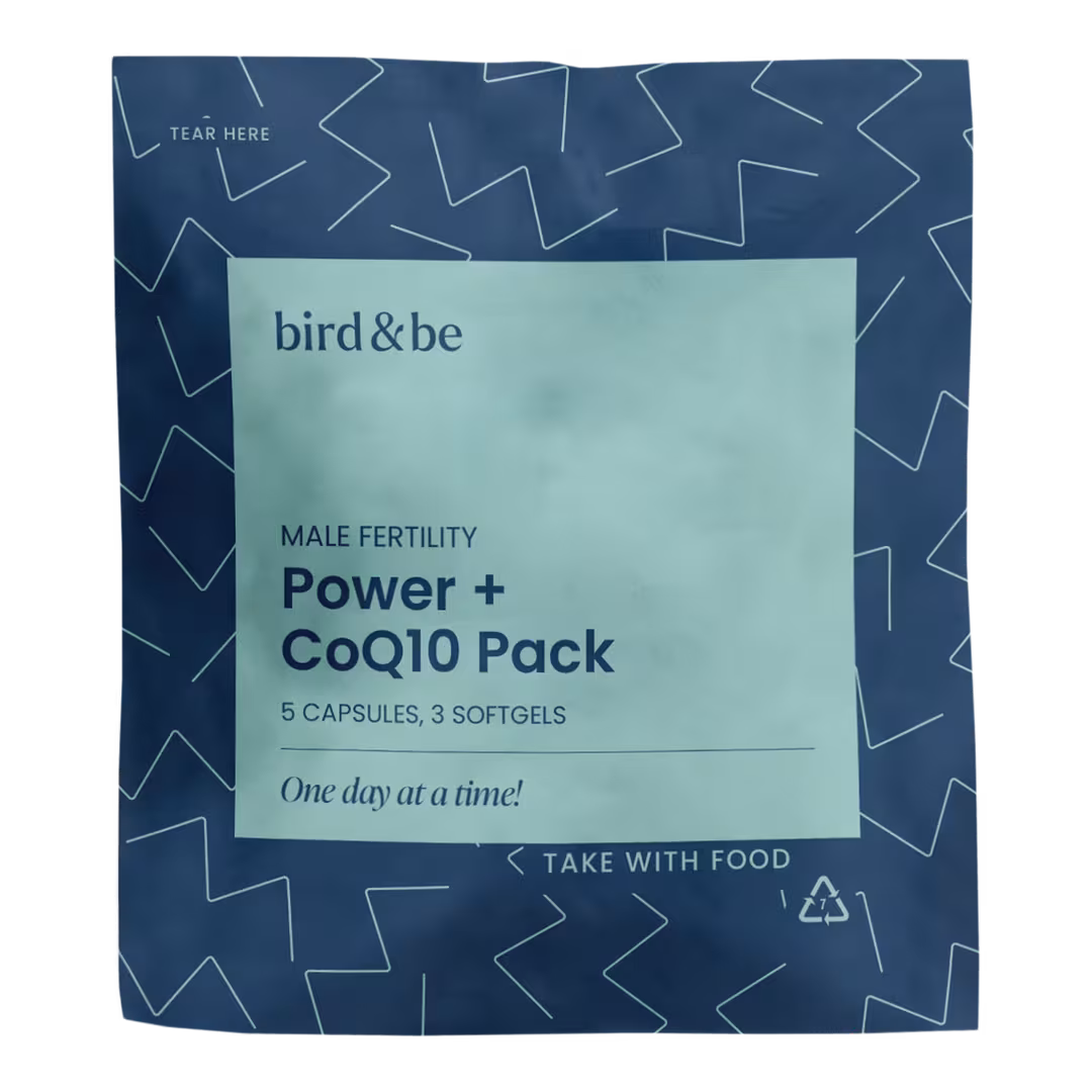 Bird&Be  Male Fertility Power + CoQ10 Pack