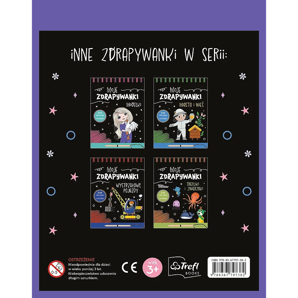 Książka Aktywizująca Jednorożce I Inne Cuda. Moje Zdrapywanki