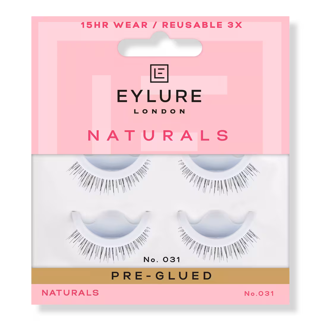 Eylure  Naturals Pre-Glued No. 031 Eyelashes Twin Pack