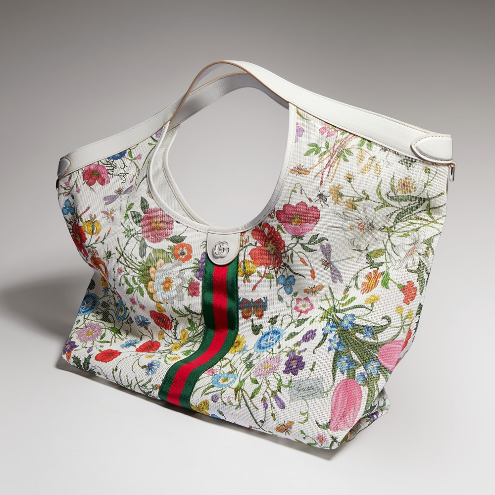 Gucci Giglio Flora large tote bag