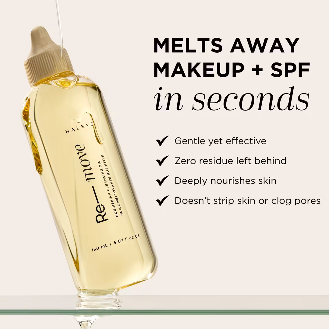 HALEYS Beauty  Re-move Nourishing Makeup Cleansing Oil