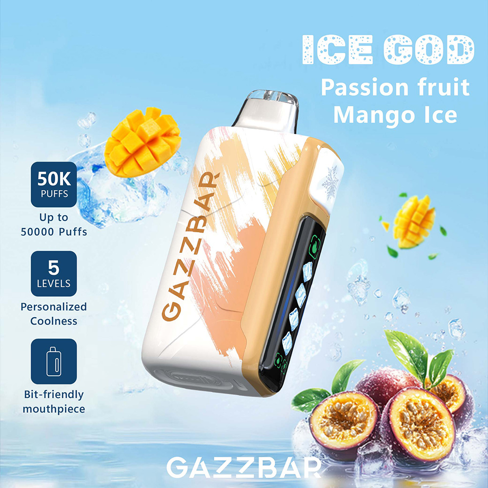 ICE GOD 50000 PUFFS-Passion fruit Mango Ice