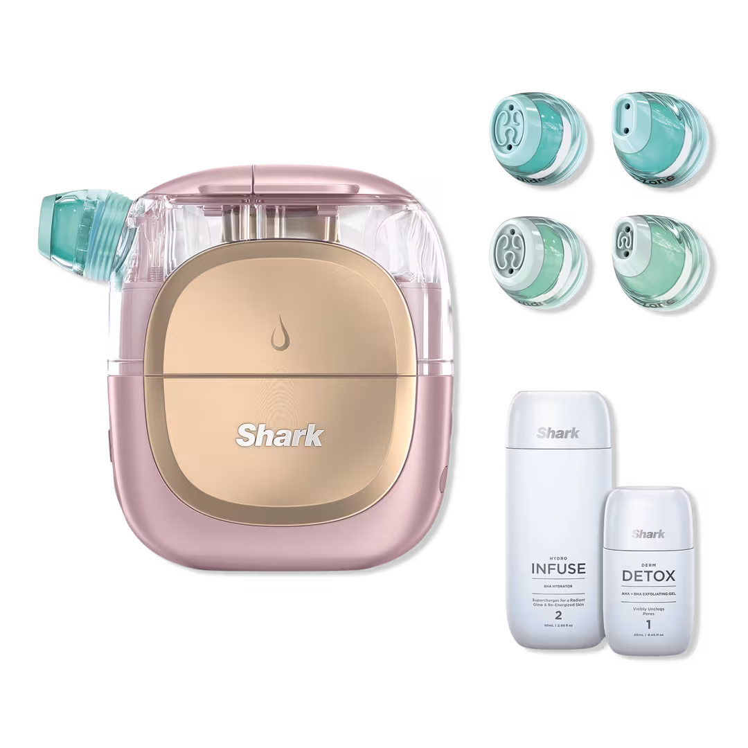 Shark Beauty  FacialPro Glow At Home Hydro-Powered Facial System in Pink