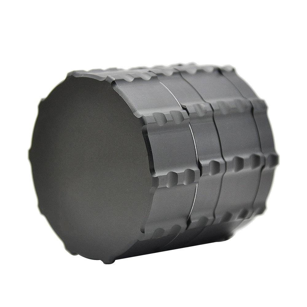 Notch Gear Novelty Aluminium 4-Layer Herb Grinder 60 MM (4 Colors)