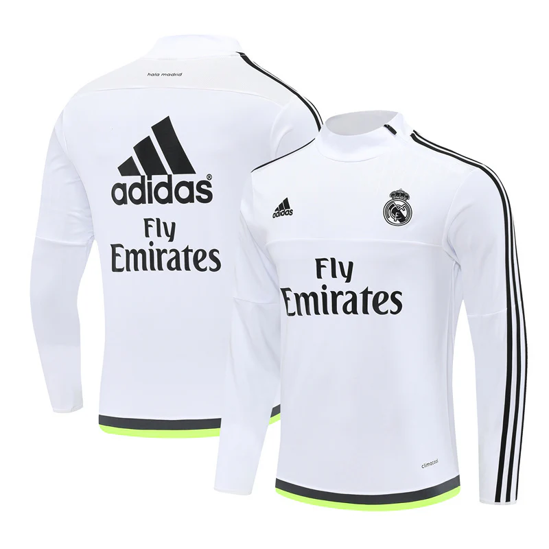 Real Madrid Training Jacket Men 2015 2016 White