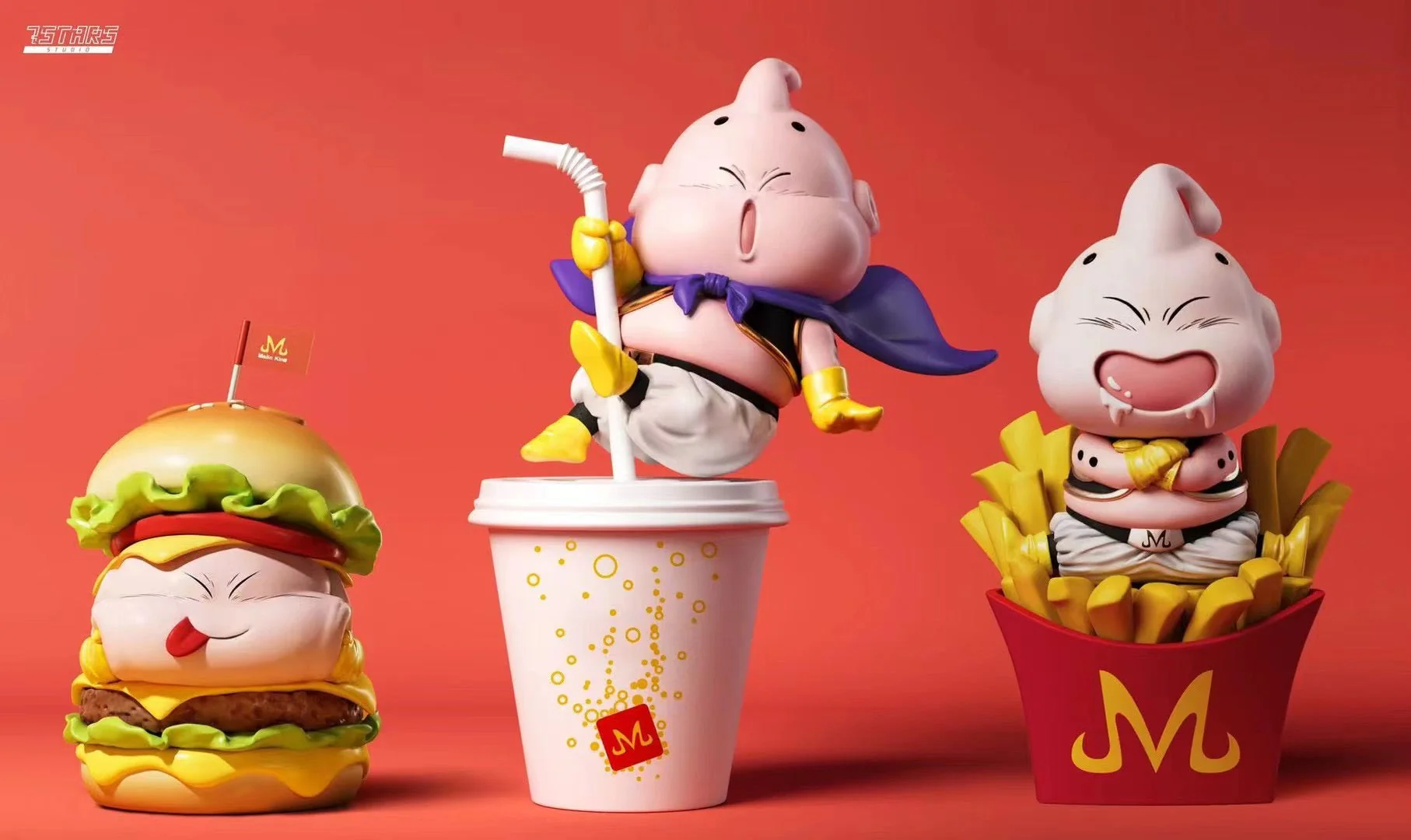 7Stars Studio - Majin Buu French Fries & Coke | 薯条可乐布欧