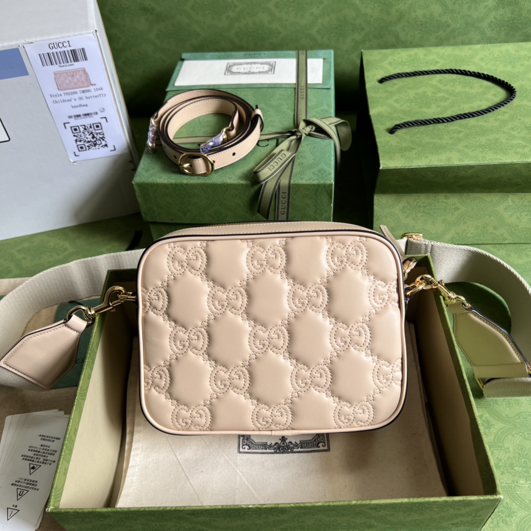 Gucci Ophidia GG leather bag 702234