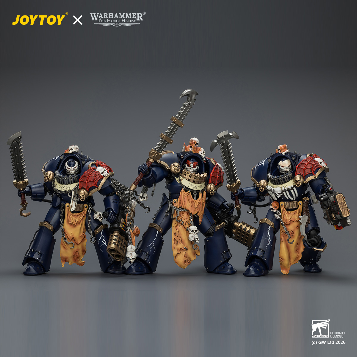 JOYTOY Warhammer The Horus Heresy 1:18 Night Lords Contekar Terminator - JOYTOY WORLD