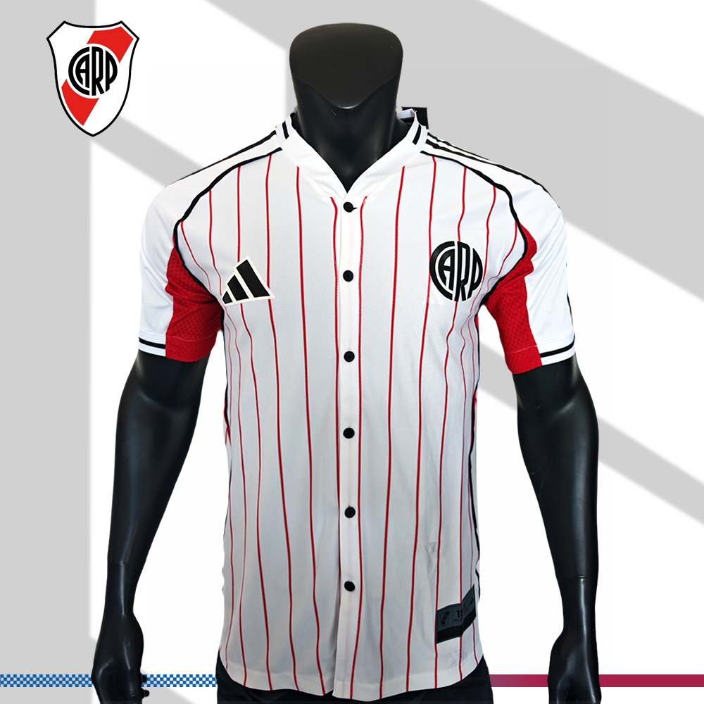 2025/2026 Riverbed Athletic Football Club Baseball Style Football Kit（Player Edition）