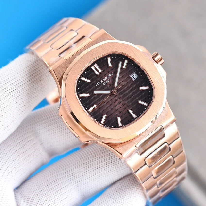 PATEK Watch NAUTILUS 5711 PINK GOLD BROWN DIAL