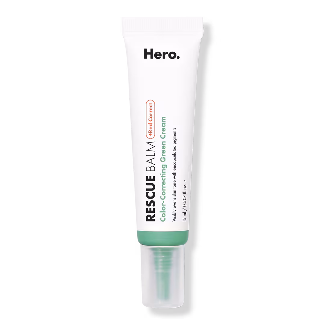 Hero Cosmetics  Rescue Balm +Red Correct Post-Blemish Recovery Cream