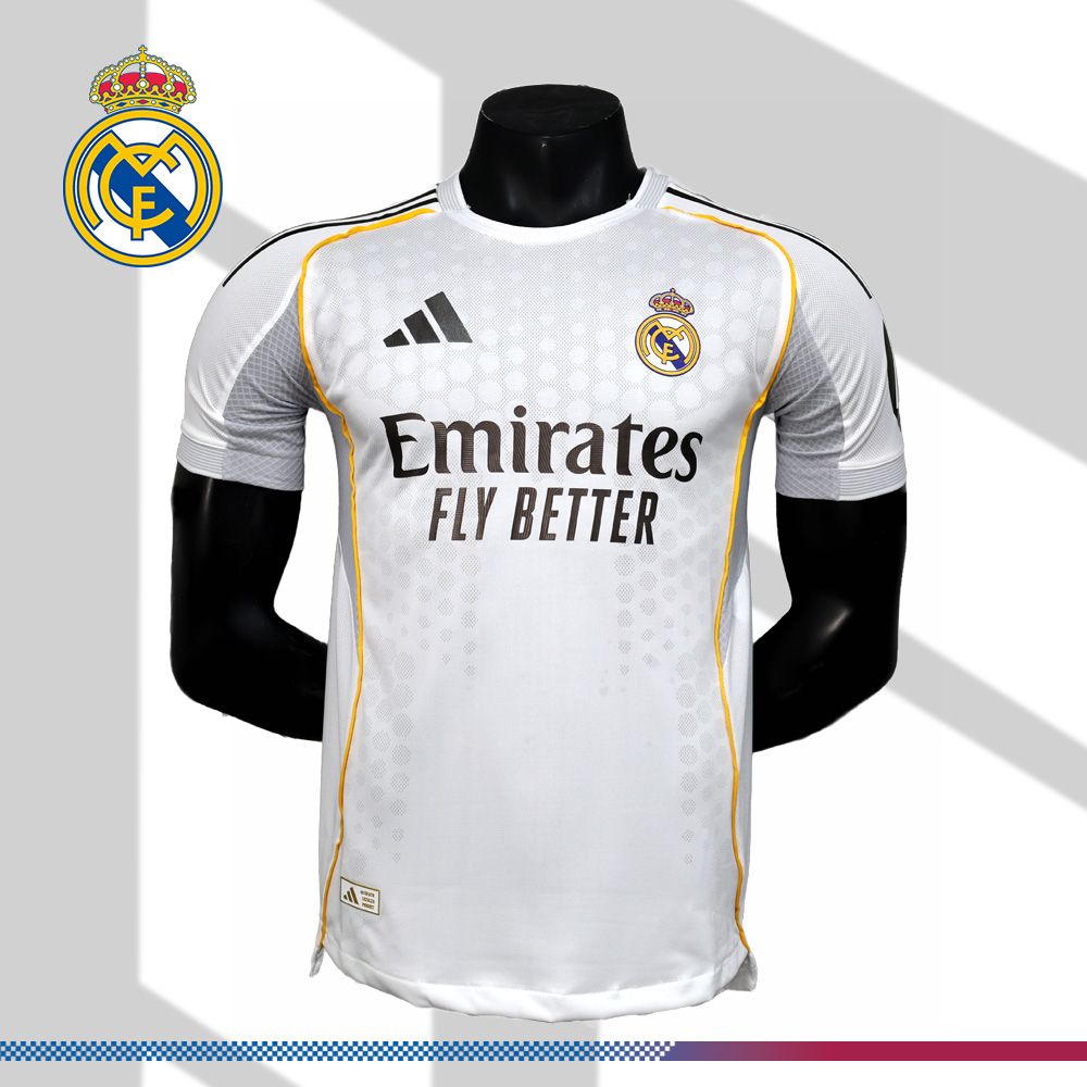 2025/2026 Real Madrid Home Football Shirt (Player）