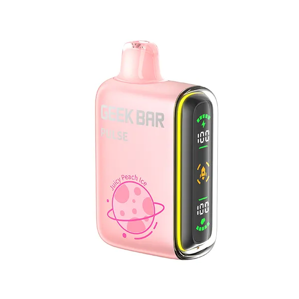 Juicy Peach Ice Geek Bar Pulse