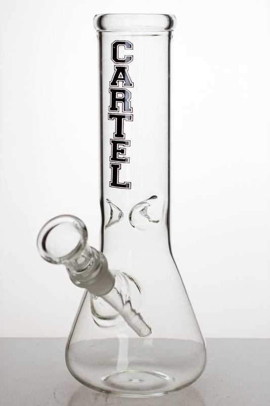 Smoke Arsenal clear glass water bong