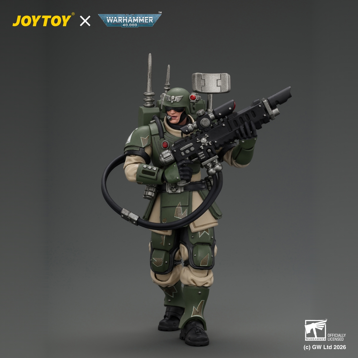 JOYTOY Warhammer 40,000 Astra Militarum Kasrkin - JOYTOY WORLD