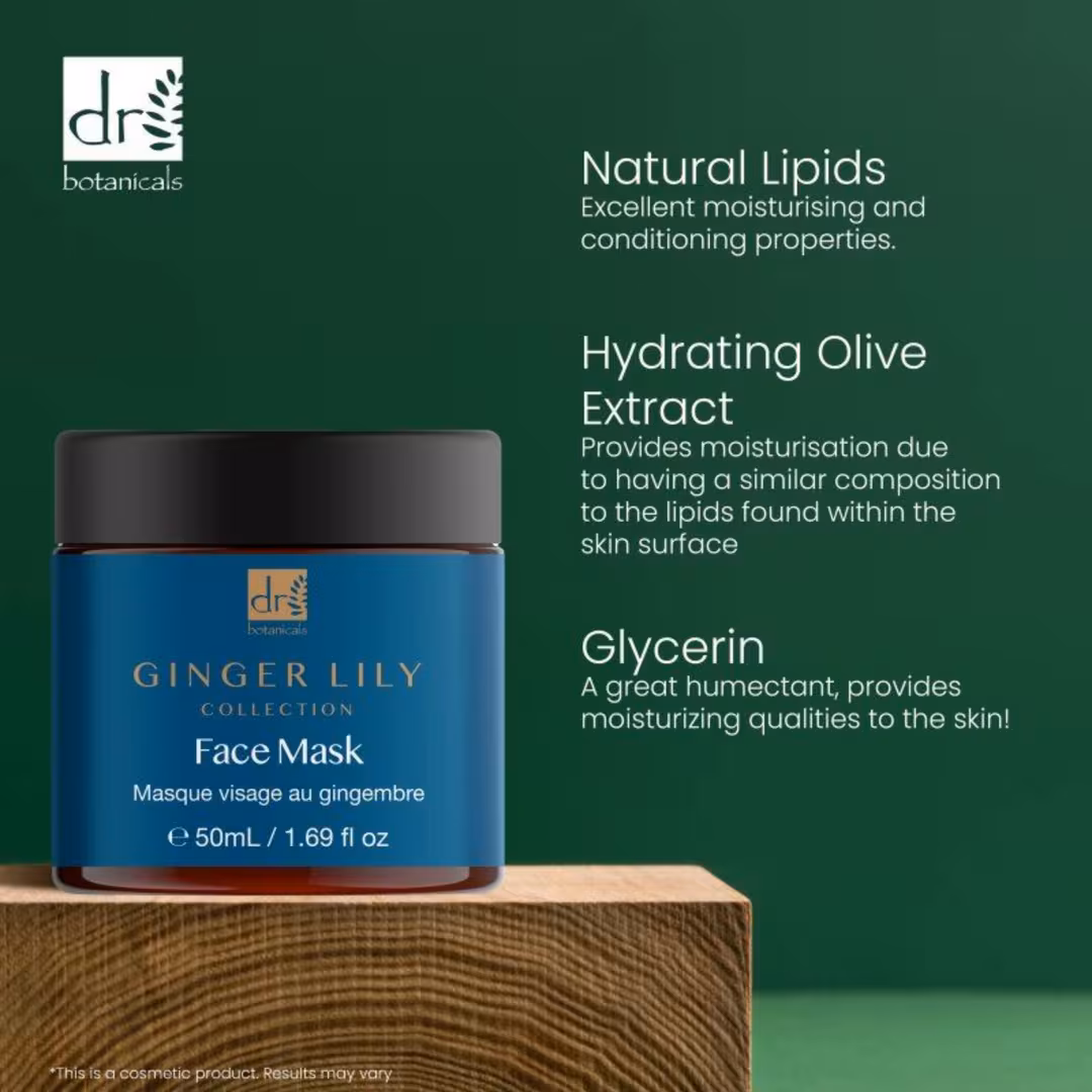 Dr Botanicals  Gingerlily Face Mask