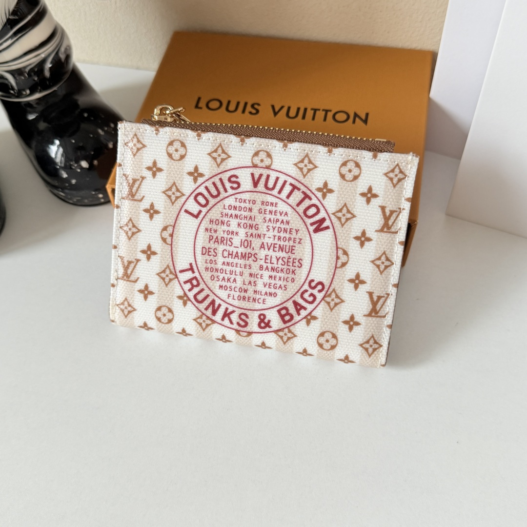 LV Trunks & Bags Canvas Wallet