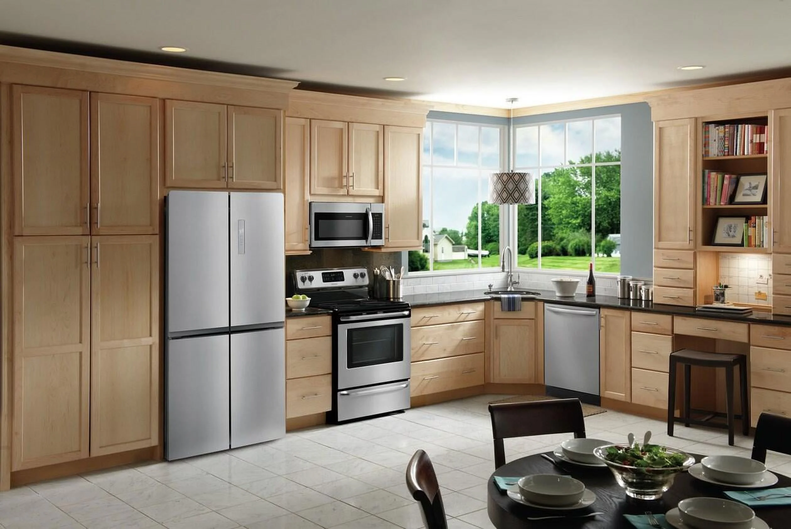 Frigidaire&nbsp;17.4 Cu. Ft. Counter-Depth 4-Door Refrigerator