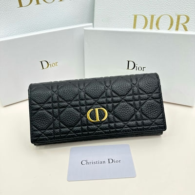 Dior Caviar Leather Wallet card holder