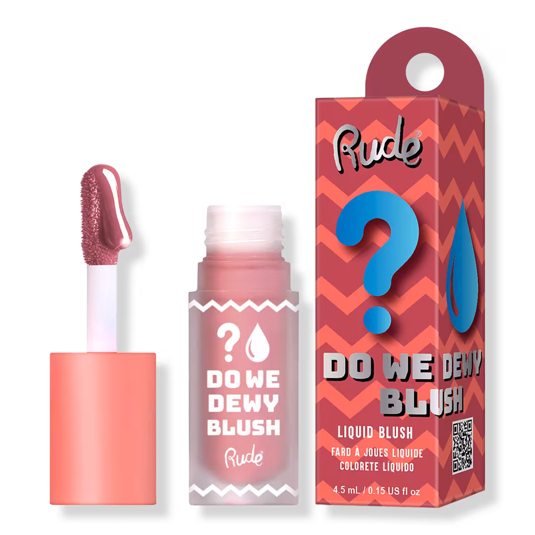 Rude  Do We Dewy Liquid Blush