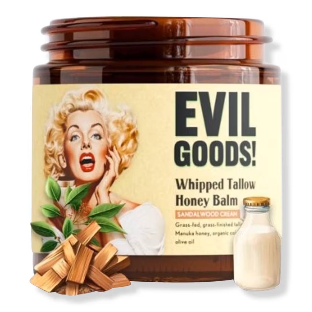 Evil Goods  Whipped Grass-Fed Beef Tallow Balm