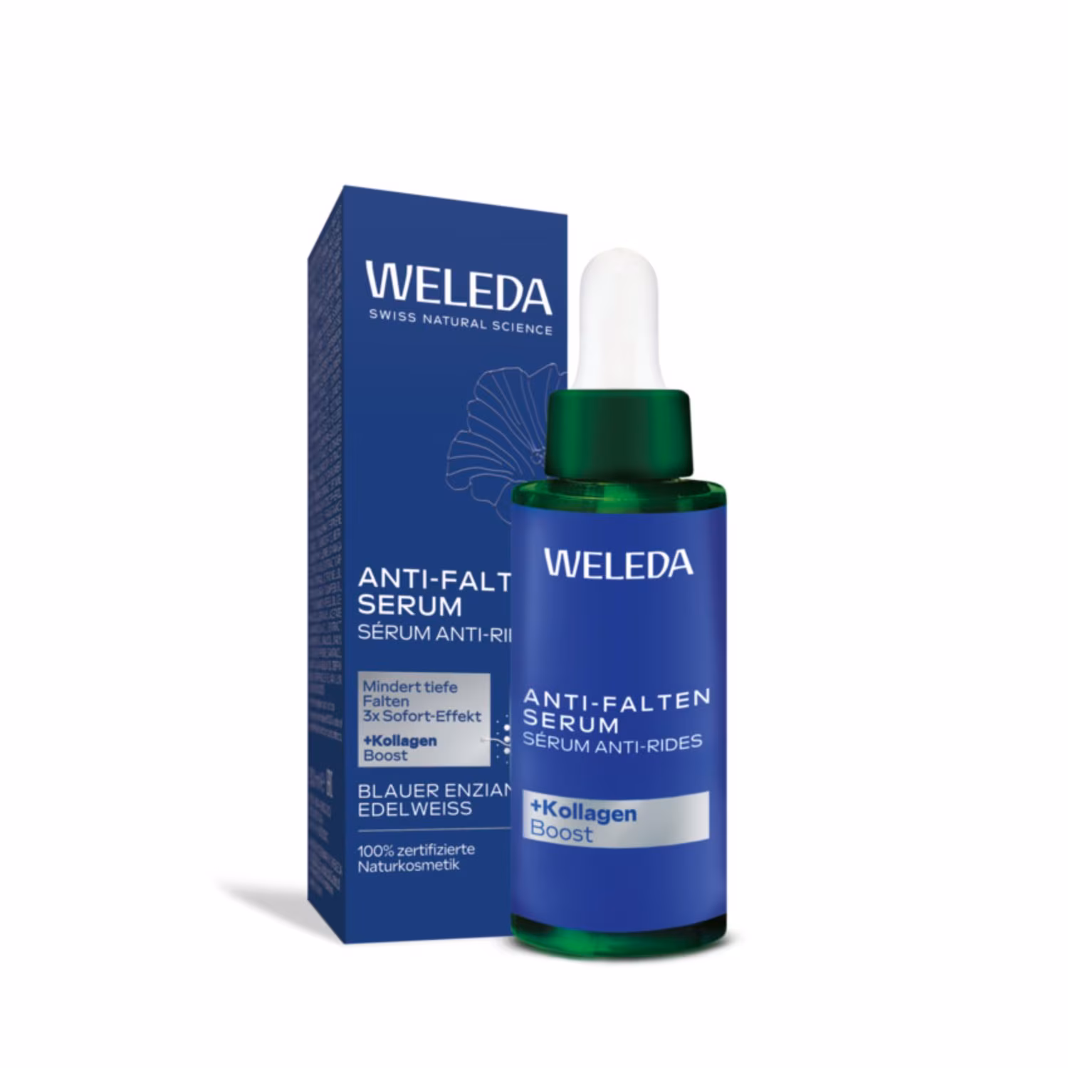 Anti-Falten Serum Blauer Enzian & Edelweiss