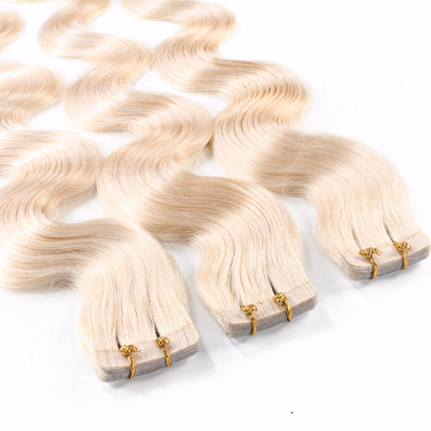 Tape Extensions Echthaar #10/0 Hell-Lichtblond