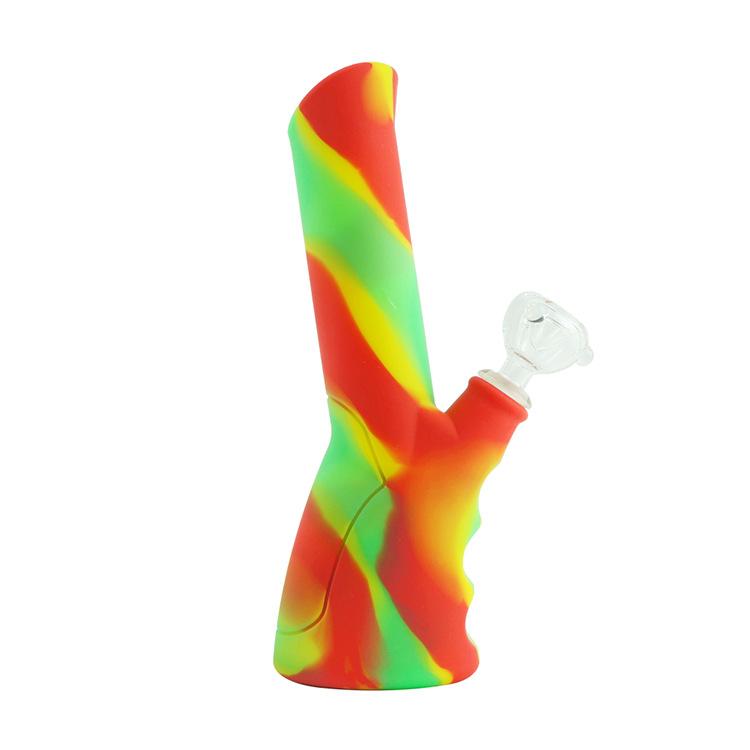 9 Silicone Camouflage Dab Rig