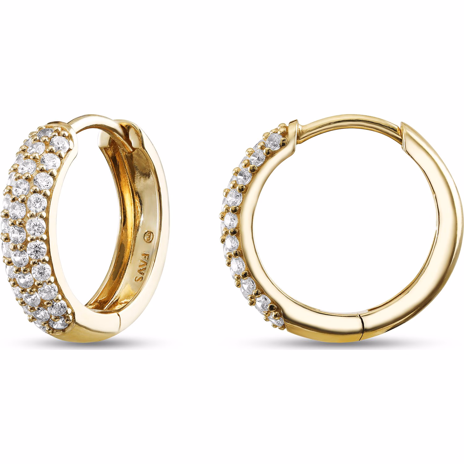Creolen 375er Gelbgold