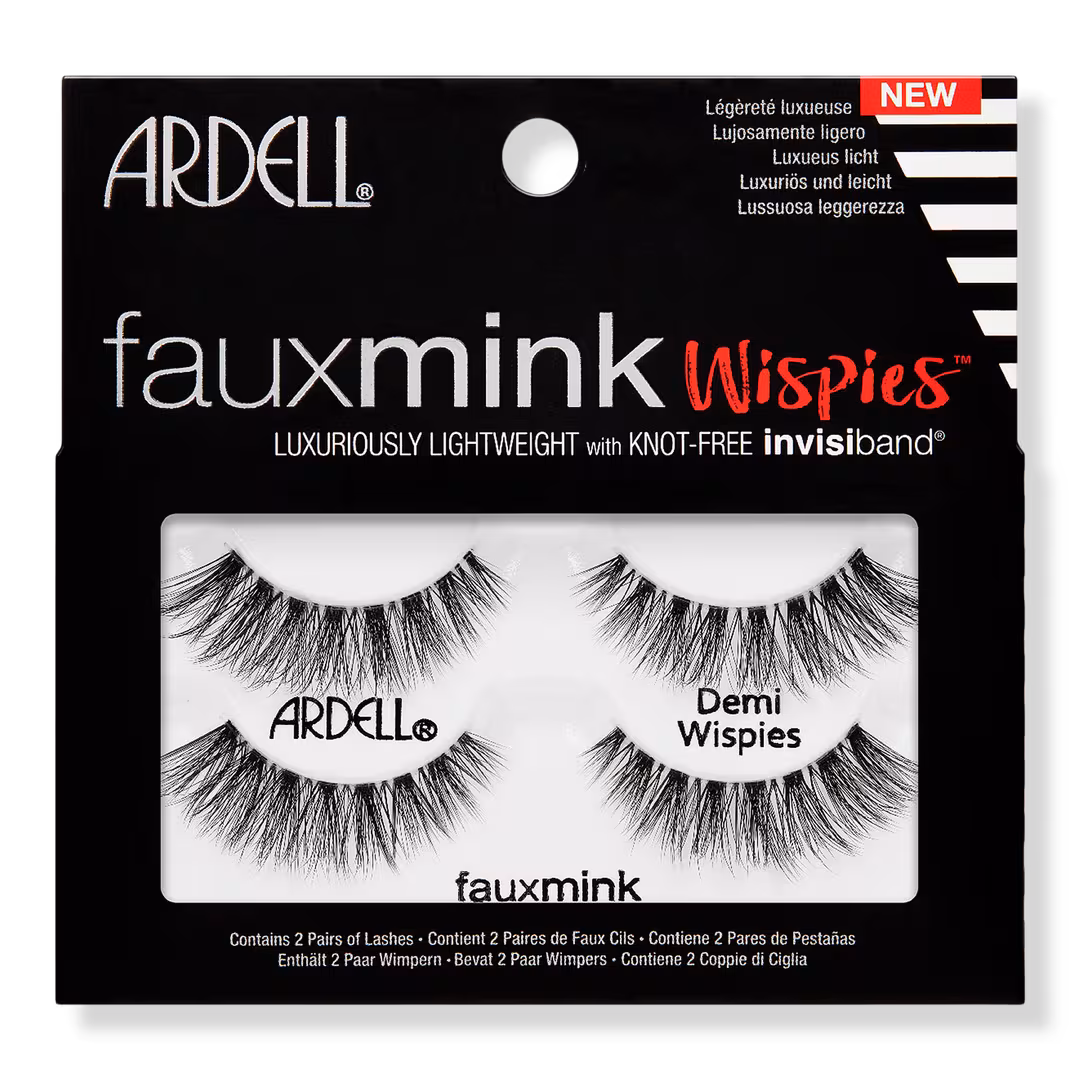 Ardell  Lash Faux Mink Demi Wispies Twin Pack