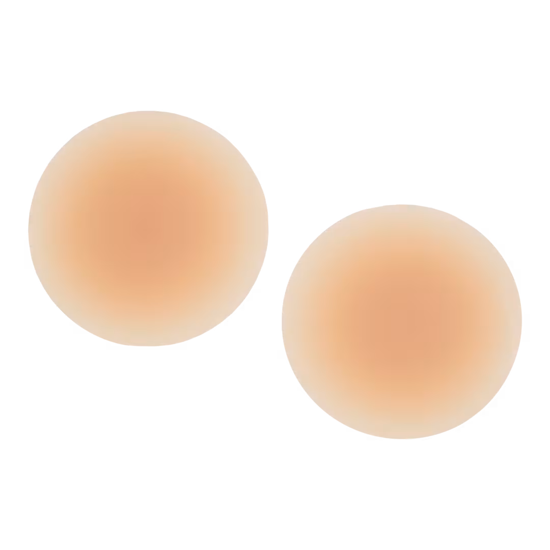 Hollywood Fashion Secrets  Silicone CoverUps Size 2, Self-Adhesive Nipple Concealers