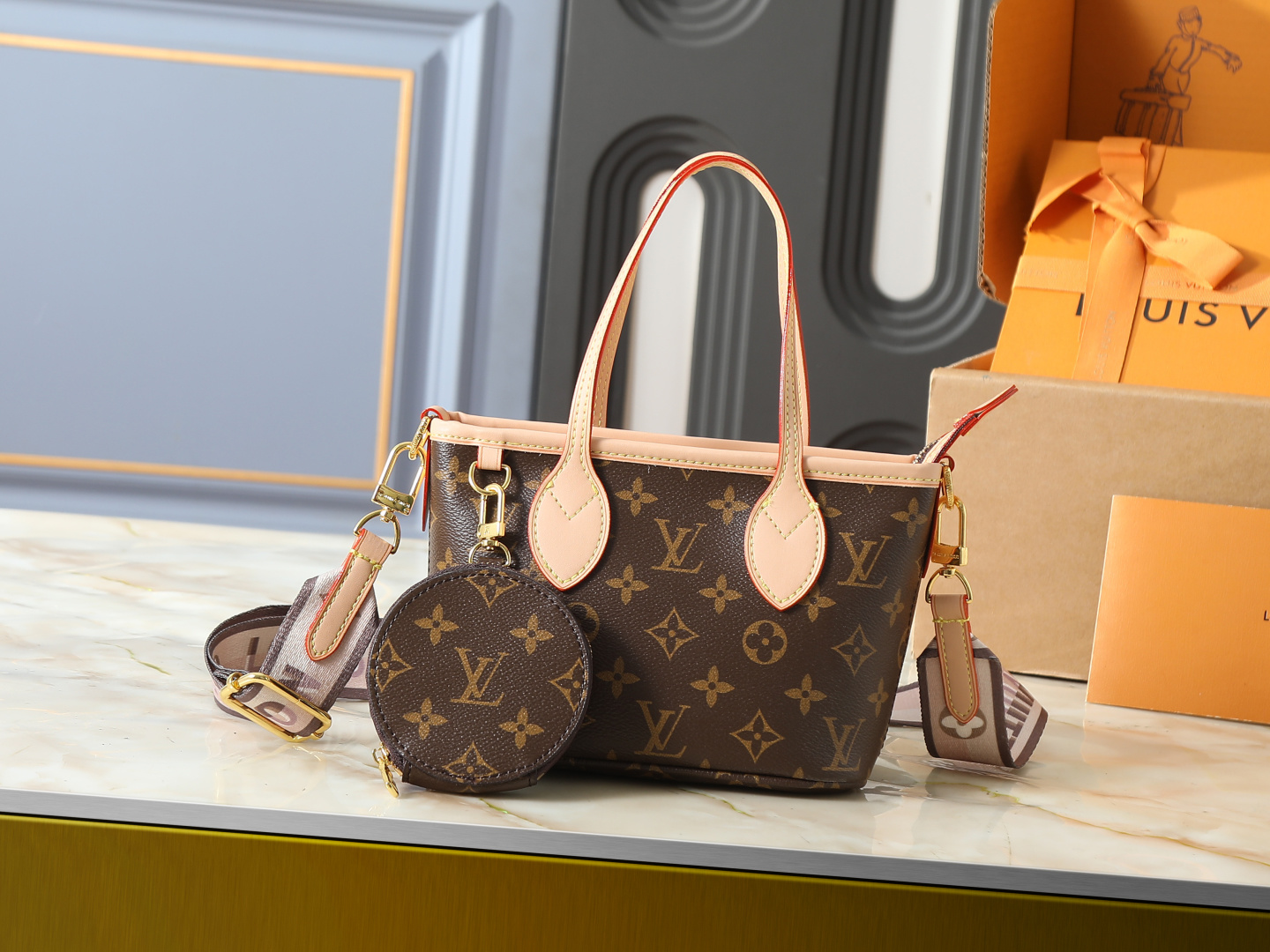 LV Neverfull BB Handbag