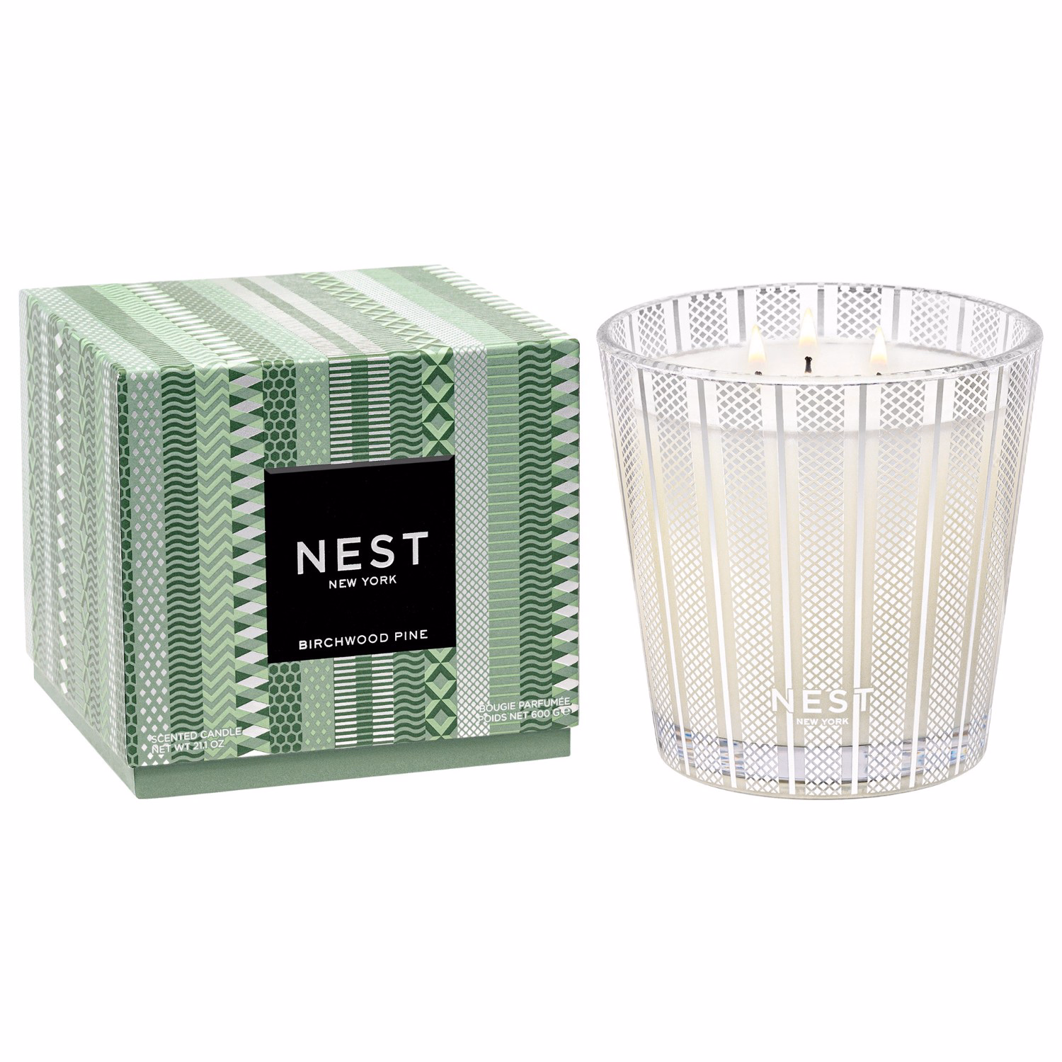 Birchwood Pine 3-Wick