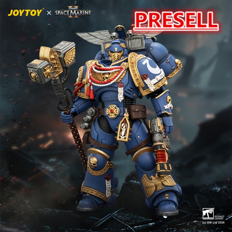 JOYTOY JT04421 Warhammer 40k 1: 18 Ultramarines Assault Intercessor - JOYTOY WORLD