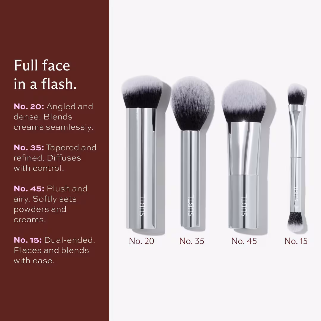 SUBTL. Beauty  4-Piece Brush Set