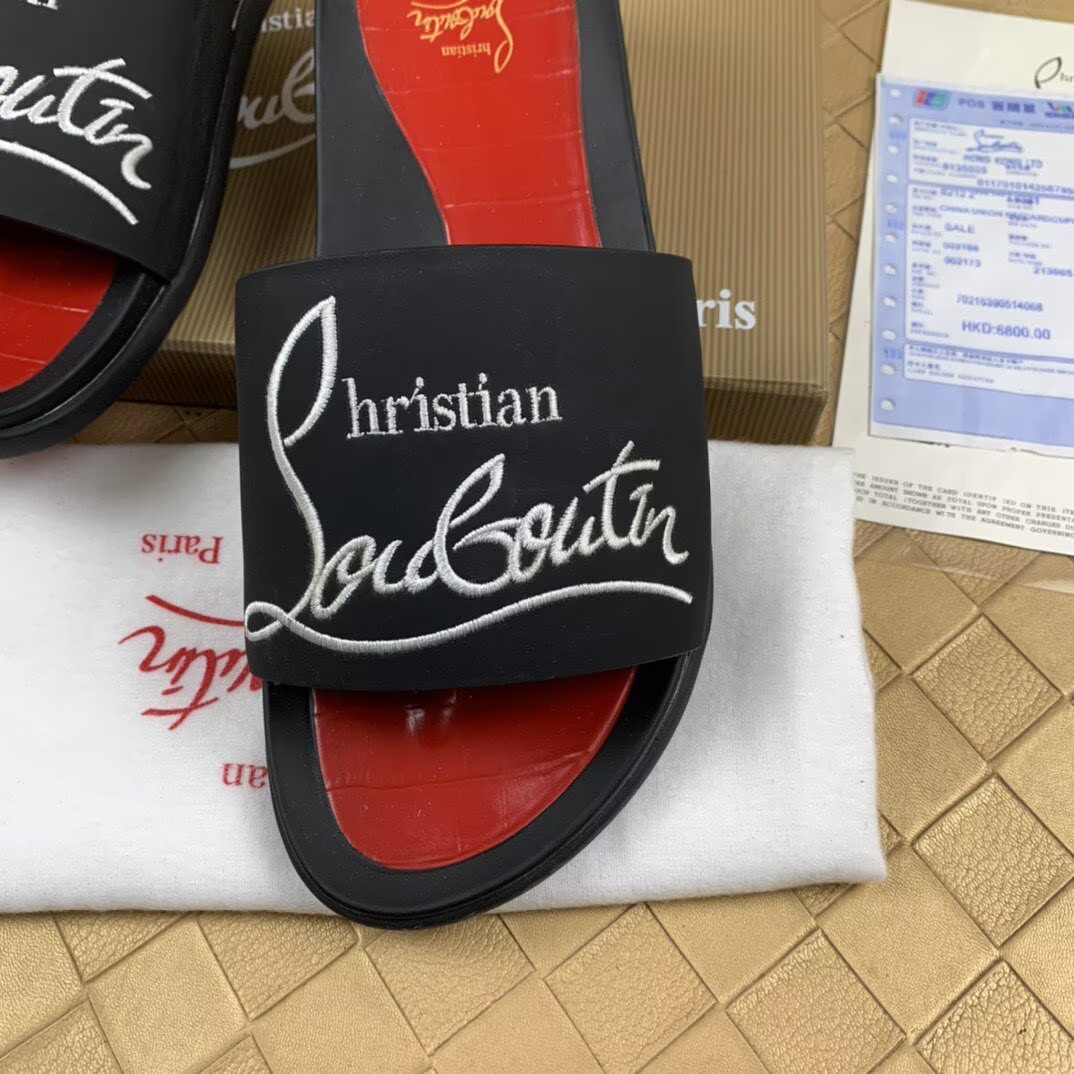CHRISTIAN LOUBOUTIN SLIPPERS - CCSHOES