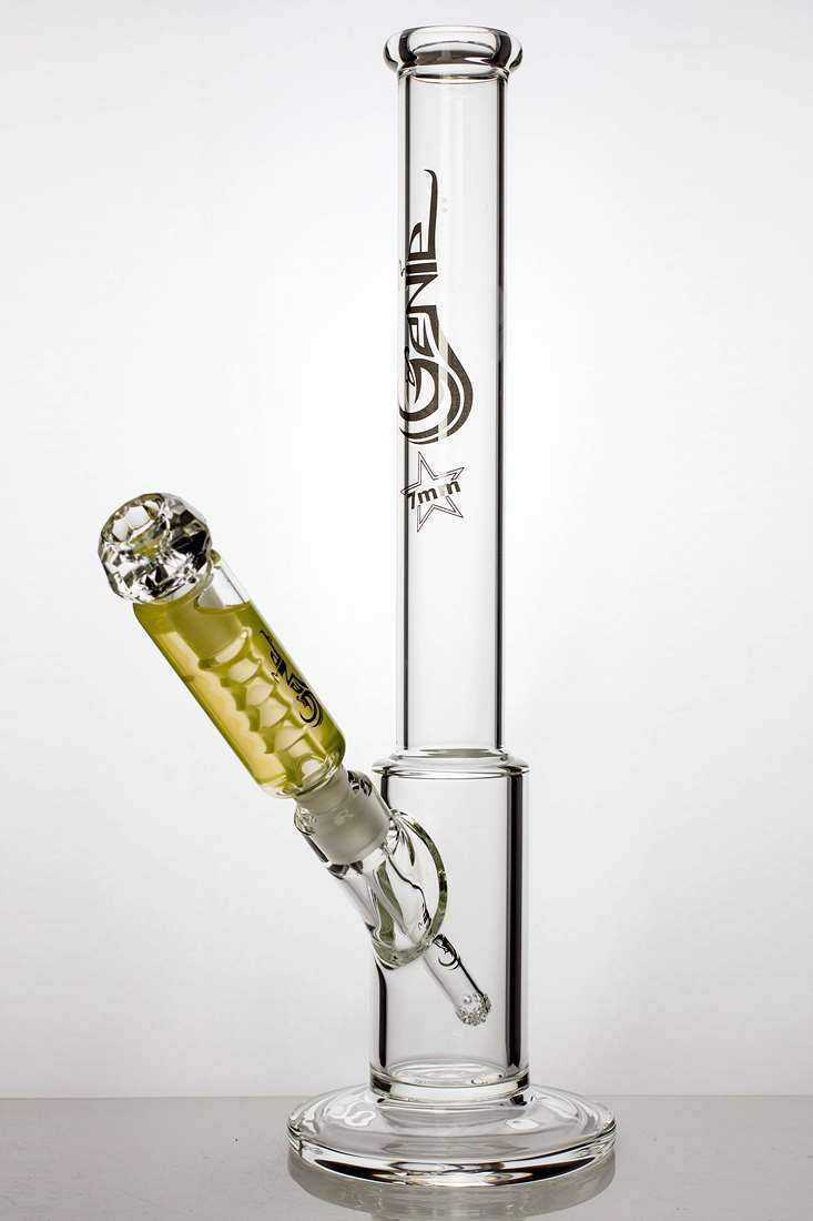 17 GENIE thick glass bong with liquid cooling freezer