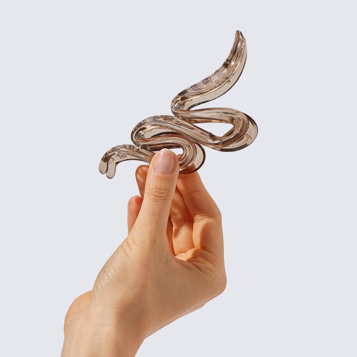 Large Claw Hair Clips, Wave, 2-Pack