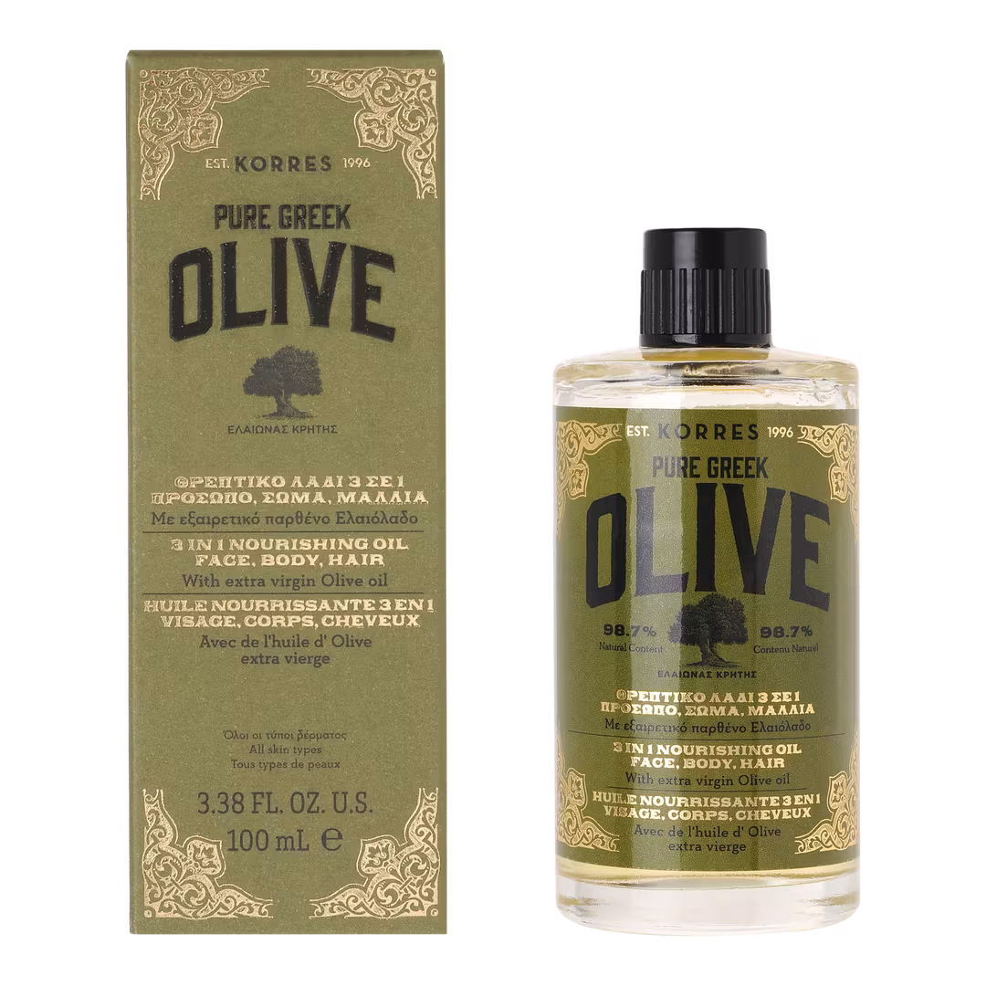 KORRES  Pure Greek Olive 3-In-1 Nourishing Oil