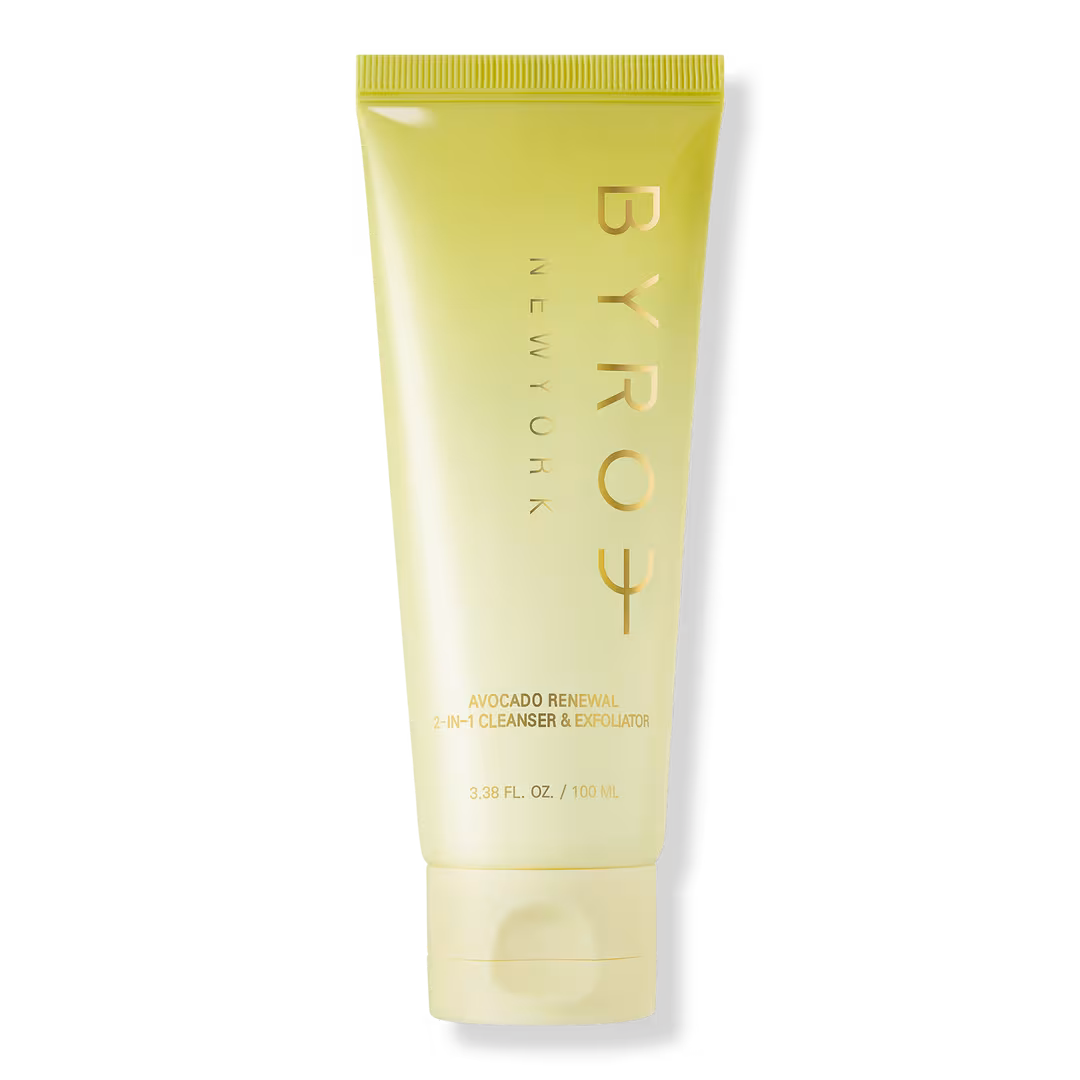 BYROE  Avocado Renewal 2-in-1 Cleanser & Exfoliator