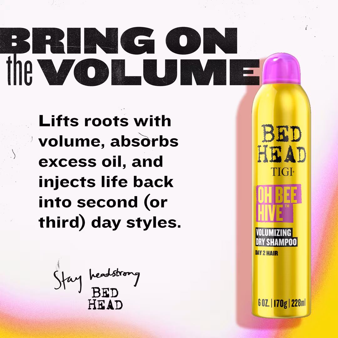 Bed Head  Oh Bee Hive Volumizing Dry Shampoo For Day 2 Hair