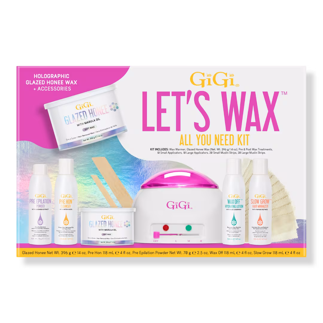 Gigi  LET'S WAX All You Need Kit