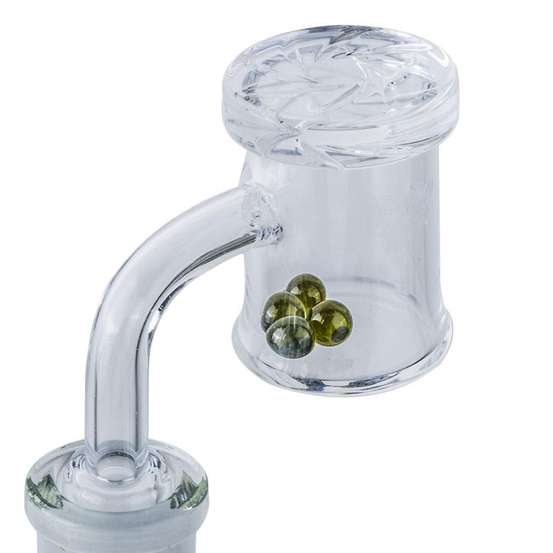 Pinwheel Quartz Channel Cap 30mm