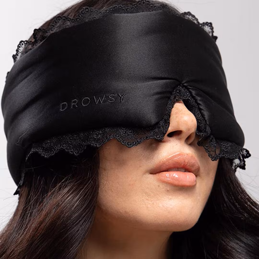 Drowsy  A Paris Love Story Silk Sleep Mask