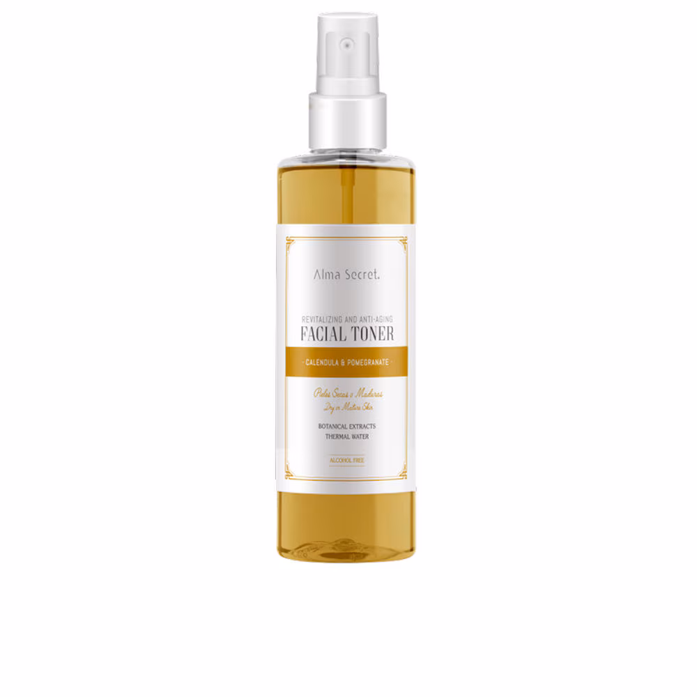 Revitalisierender und Anti-Aging-GESICHTSTONER mit Calendula & Granatapfel