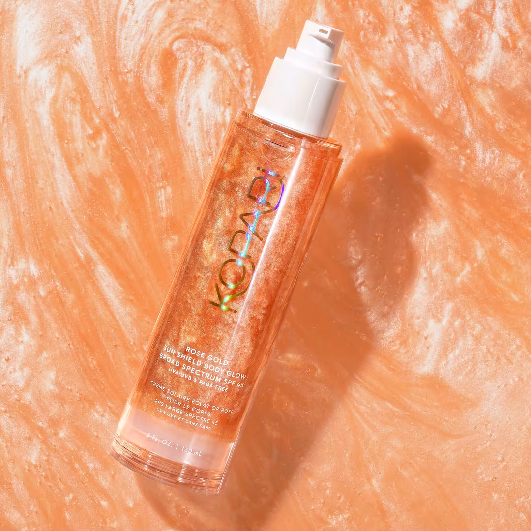 Kopari Beauty  Rose Gold Sun Shield Body Glow Gel SPF 45