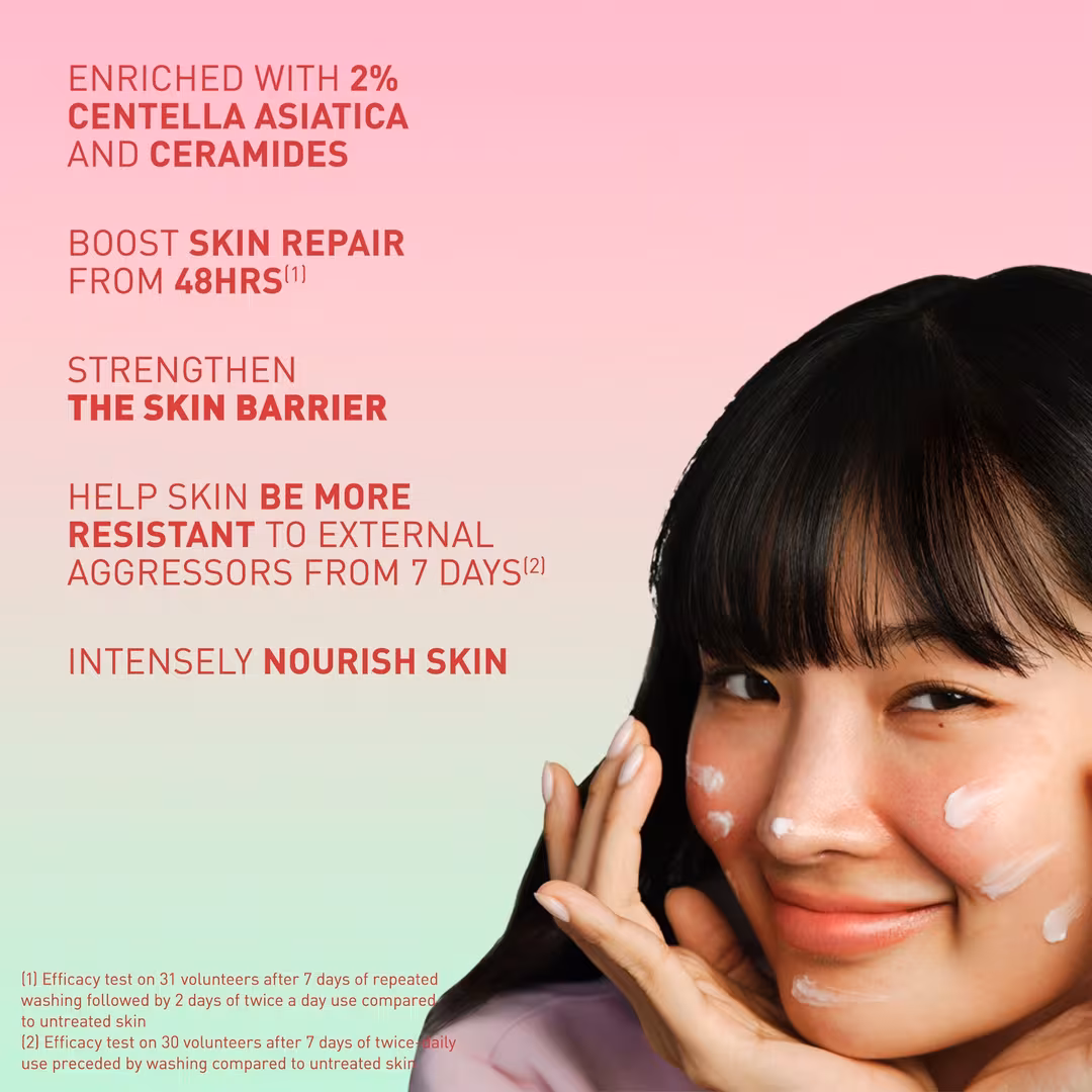 Erborian  Centella Barrier Cream Cica Repair Balm, Strengthen Skin Barrier & Soothe Skin