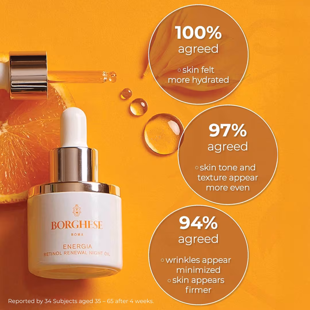 Borghese  Energia Retinol Renewal Night Oil