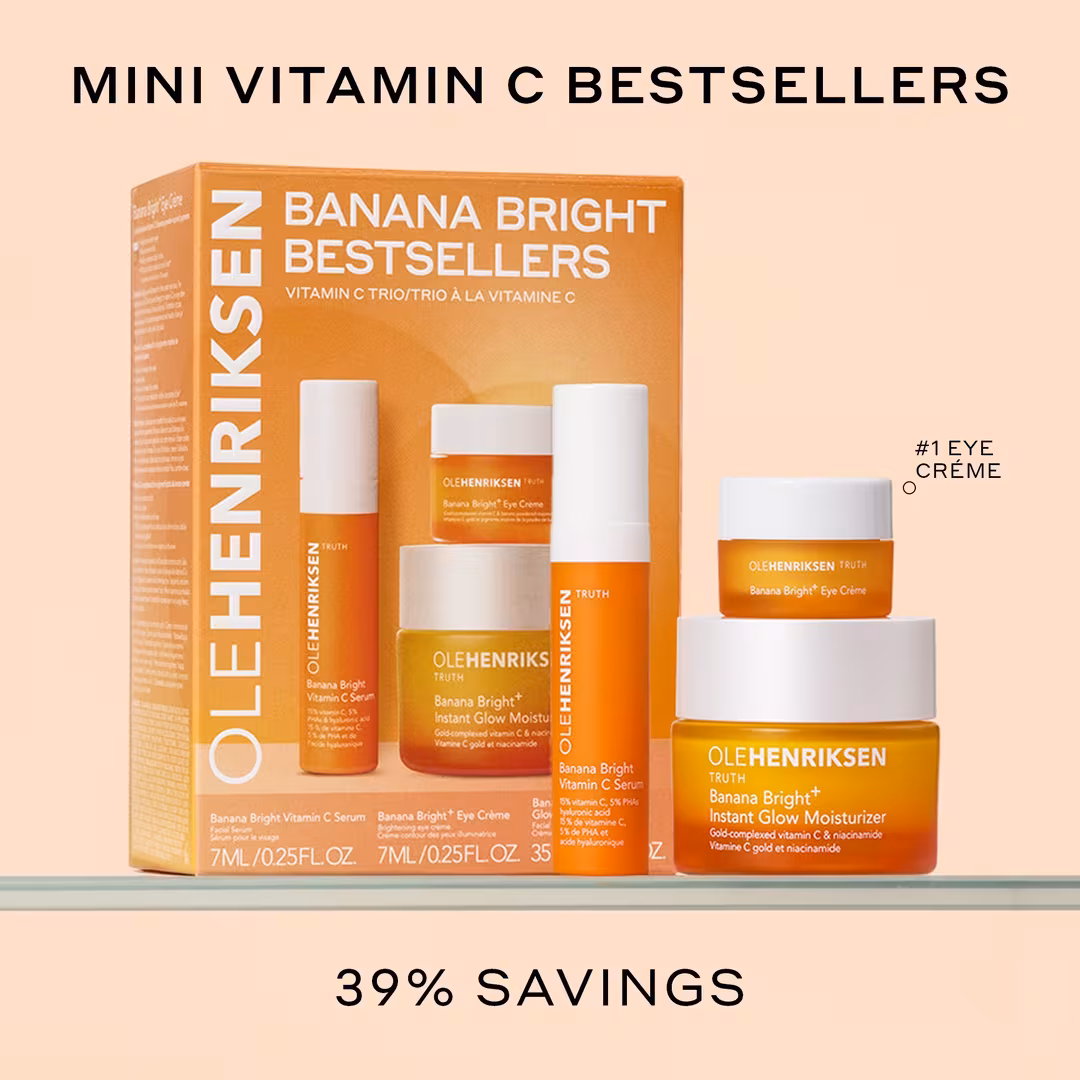 OLEHENRIKSEN  Banana Bright Bestsellers Vitamin C Trio